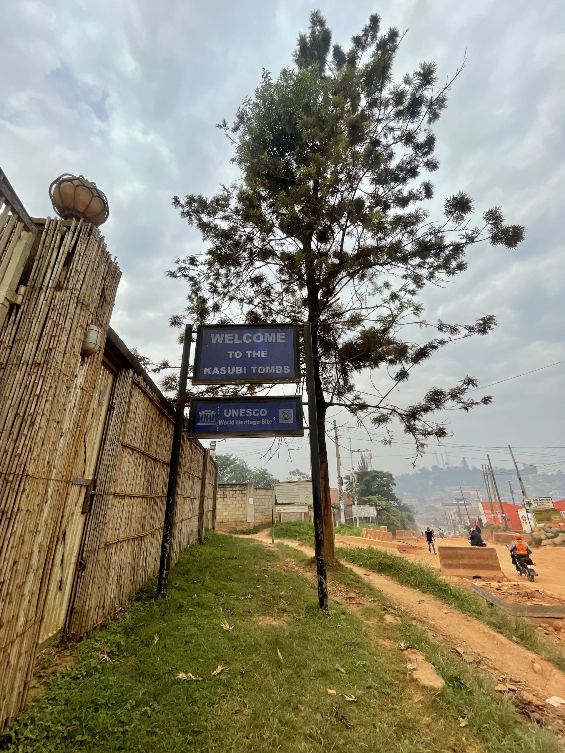 The entrance to Kasubi tombs. Photography by Hadijjah Sebunya / THE REPUBLIC.