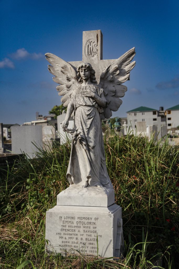 Emma Otolorin Savage, wife of Spencer A. Savage and daughter of Richard Beale and Emily Blaize.