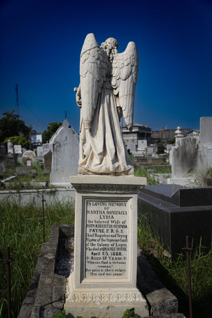Martha Bonifacia Lydia, wife of John Augustus Otunba Payne.